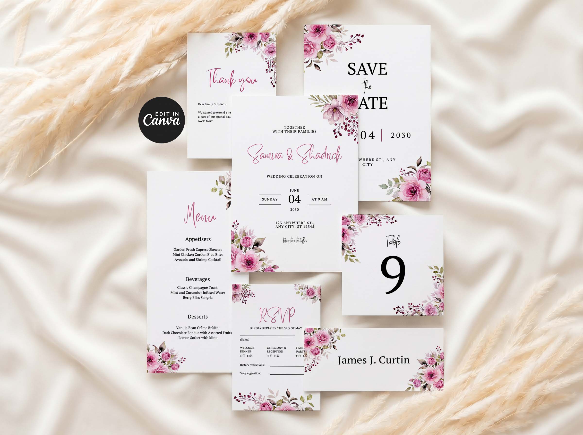 Wedding invitation 09
